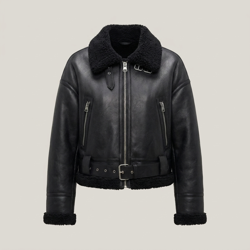 PLUXSTYLE::numise::womens-reversible-bomber-parka::pack-black