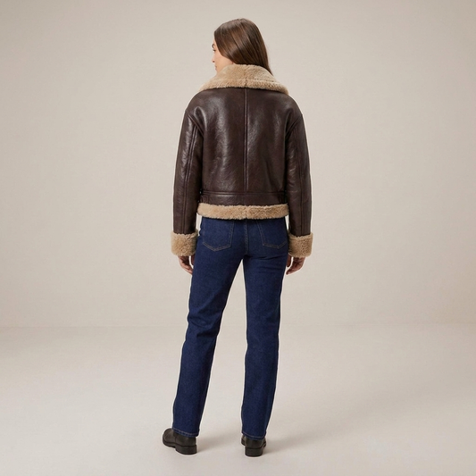 PLUXSTYLE::numise::cropped-aviator-parka::back