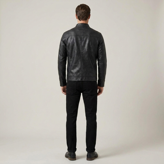 PLUXSTYLE::numise::mens-tailored-aviator-parka::back