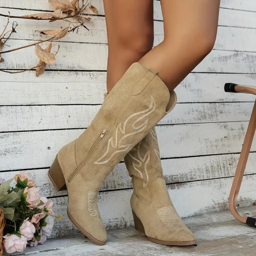 PLUXSTYLE::numise::poppy-heeled-knee-high-cowboy-boots::lifestyle-keep-2