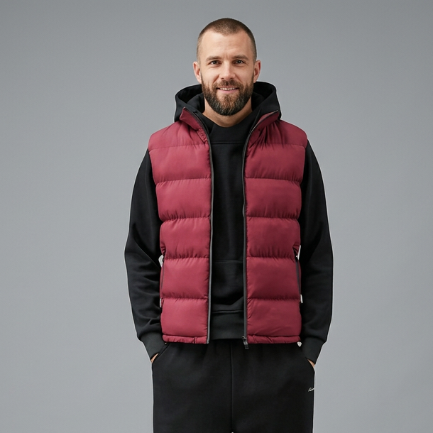 Men’s Quilted Outerwear Vest