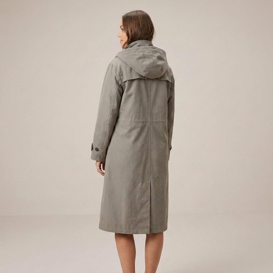 PLUXSTYLE::numise::amelia-long-hooded-parka::back