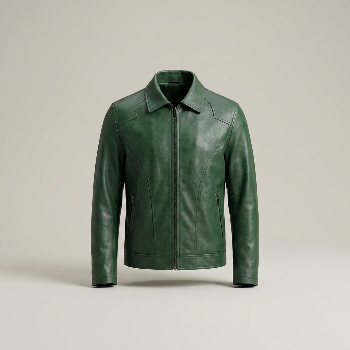 PLUXSTYLE::numise::everyday-biker-parka::pack-green