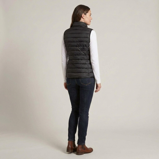 PLUXSTYLE::numise::everyday-sleeveless-parka::back