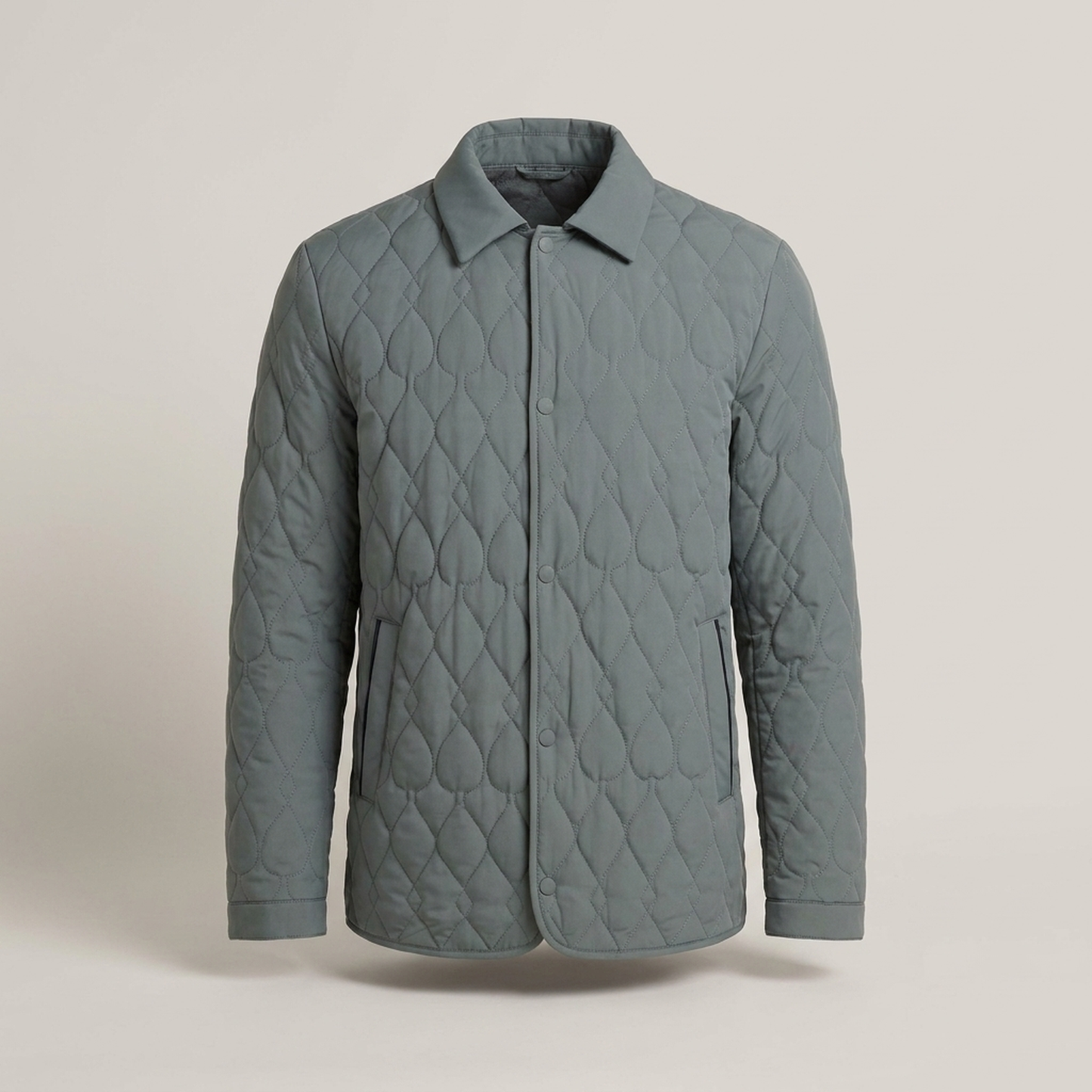 PLUXSTYLE::numise::mens-diamond-quilted-parka-1::pack-grey-green