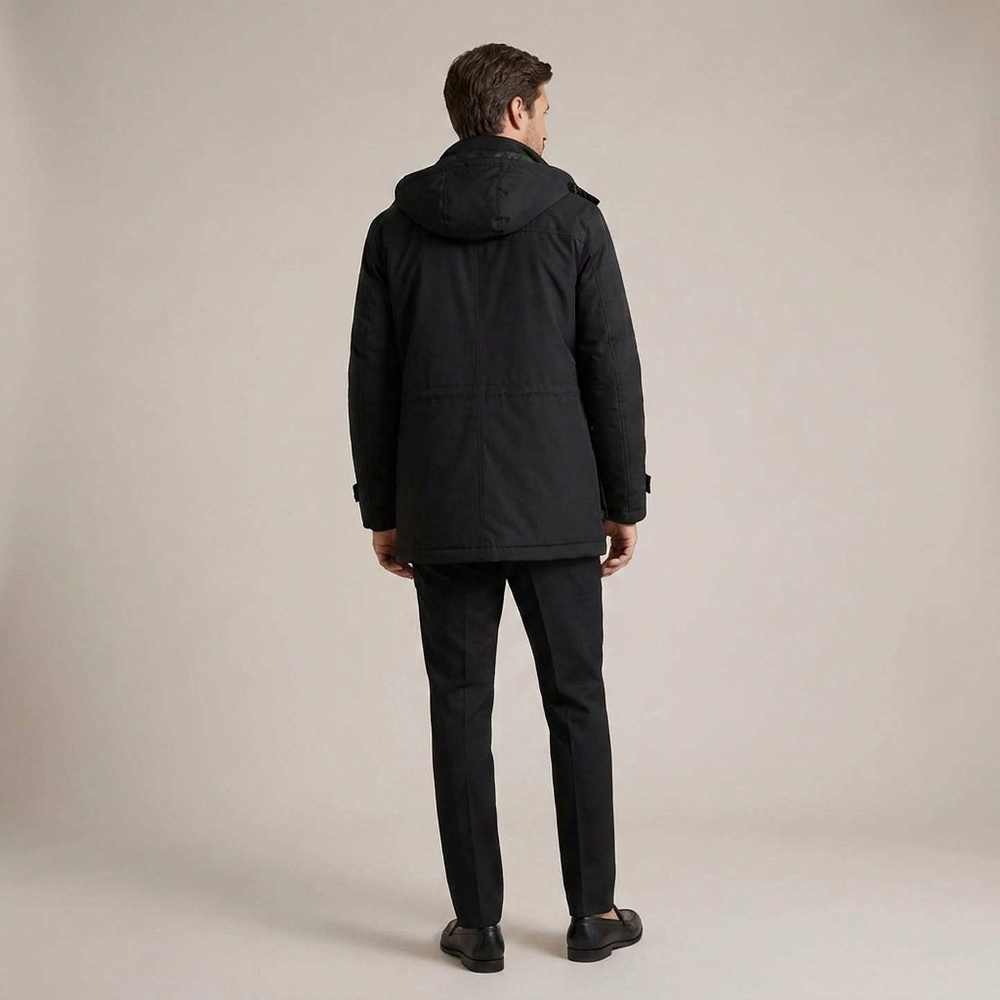PLUXSTYLE::numise::mens-complete-winter-parka-set::back