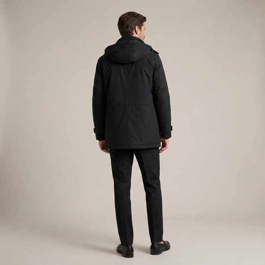 PLUXSTYLE::numise::mens-complete-winter-parka-set::back