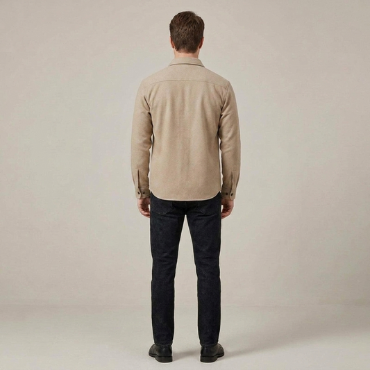 PLUXSTYLE::numise::mens-regular-fit-button-front-top::back