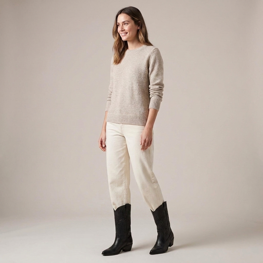 PLUXSTYLE::numise::womens-pointed-toe-western-boots::zoom-out