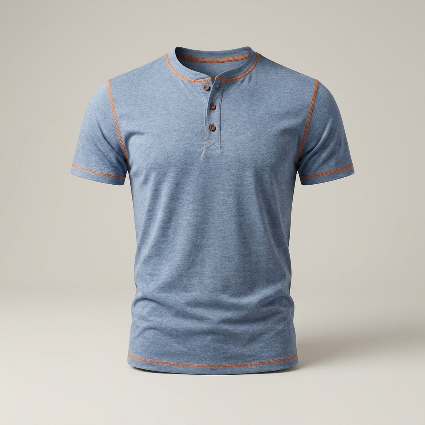 PLUXSTYLE::numise::mens-regular-fit-henley-top::pack-light-blue
