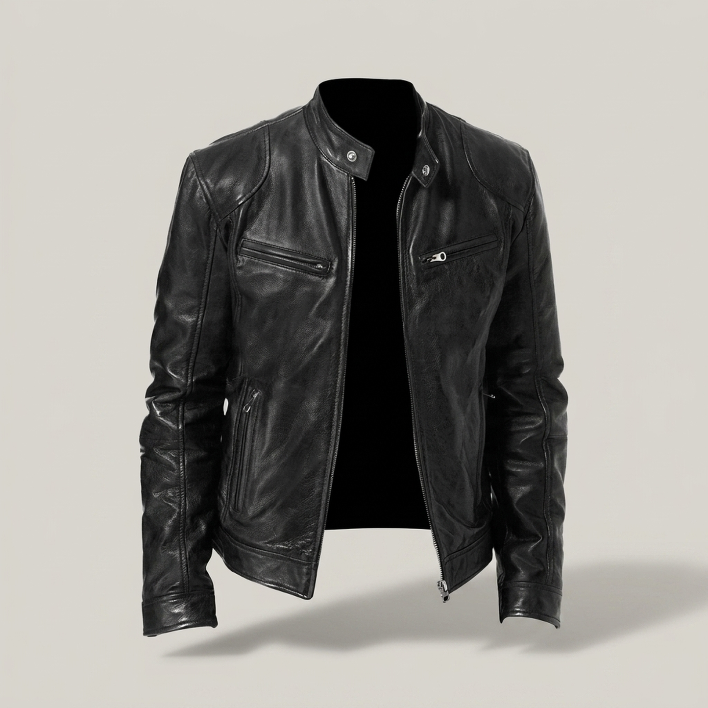 PLUXSTYLE::numise::mens-multi-zip-parka::pack-black
