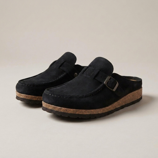 PLUXSTYLE::numise::refined-orthopedic-loafers::closeup-detail