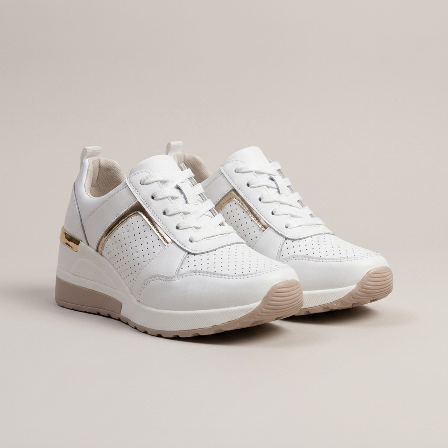 PLUXSTYLE::numise::manuela-structured-platform-sneakers::pack-white