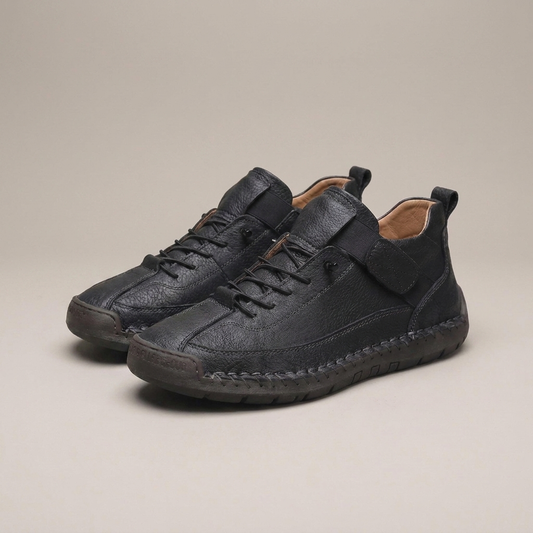 PLUXSTYLE::numise::womens-elastic-panel-trainers::closeup-detail