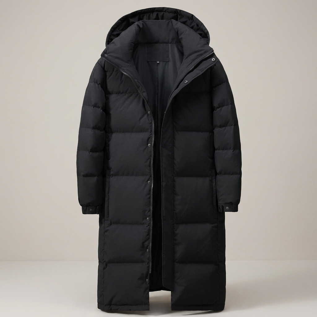 PLUXSTYLE::numise::mens-full-length-winter-parka::pack-black