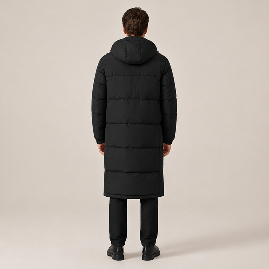 PLUXSTYLE::numise::mens-full-length-winter-parka::back