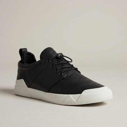 PLUXSTYLE::numise::mens-quick-lace-low-top-sneakers::closeup-hero