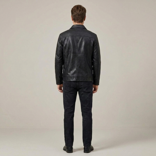 PLUXSTYLE::numise::everyday-biker-parka::back