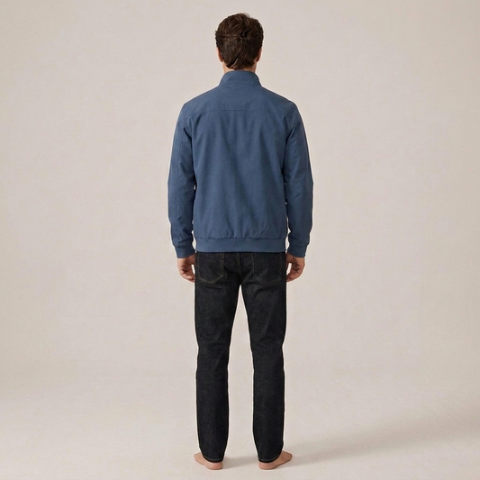 PLUXSTYLE::numise::mens-zip-front-parka::back