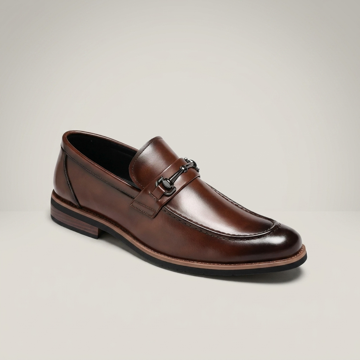 PLUXSTYLE::numise::mens-polished-dress-loafers::closeup-hero