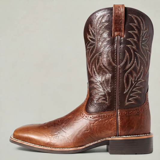 Mid-Calf Western Boots