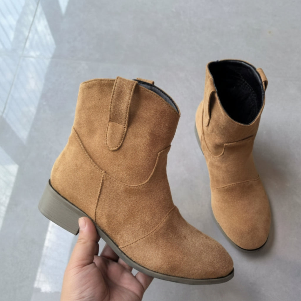 Charlotte Supportive Block-Heel Boots