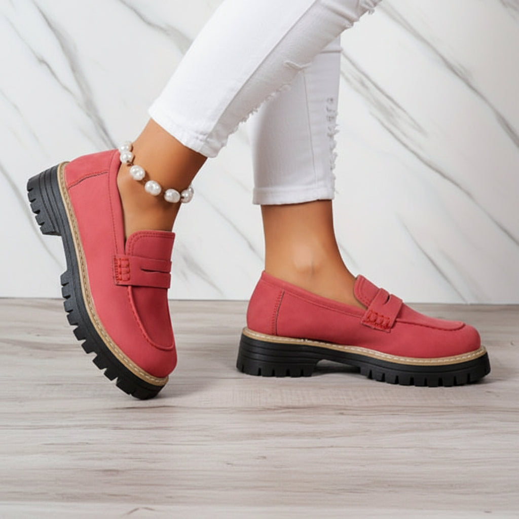 Chunky Slip-On Loafers