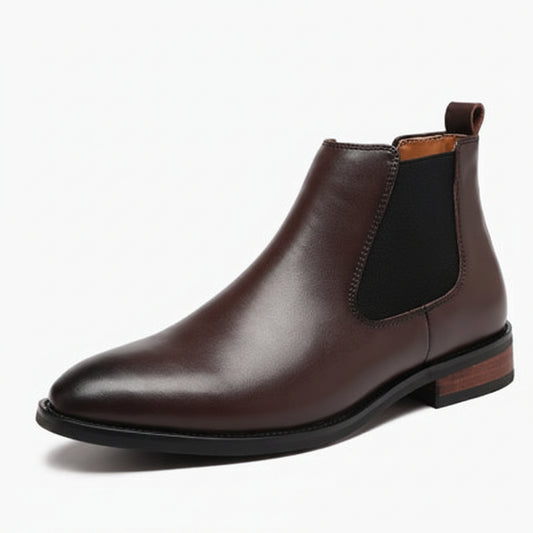 Men's Dark Brown Chelsea Boots