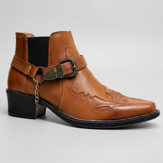 Western Boots With Pointed Toe