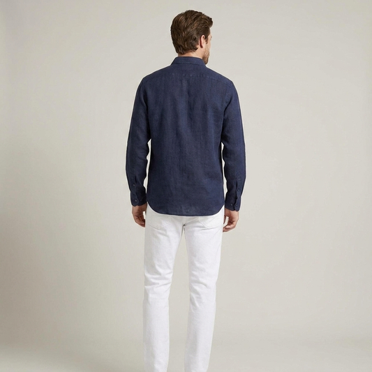 PLUXSTYLE::numise::mens-relaxed-fit-top::back