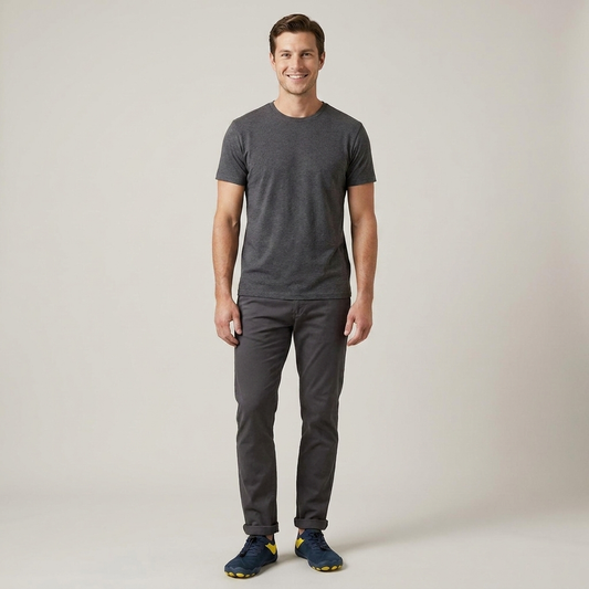 PLUXSTYLE::numise::mens-toggle-lace-barefoot-sneakers::zoom-out