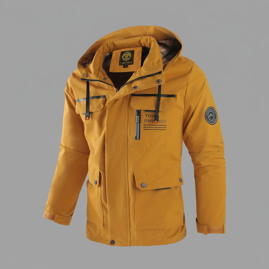 Waterproof Winter Jacket With Hood