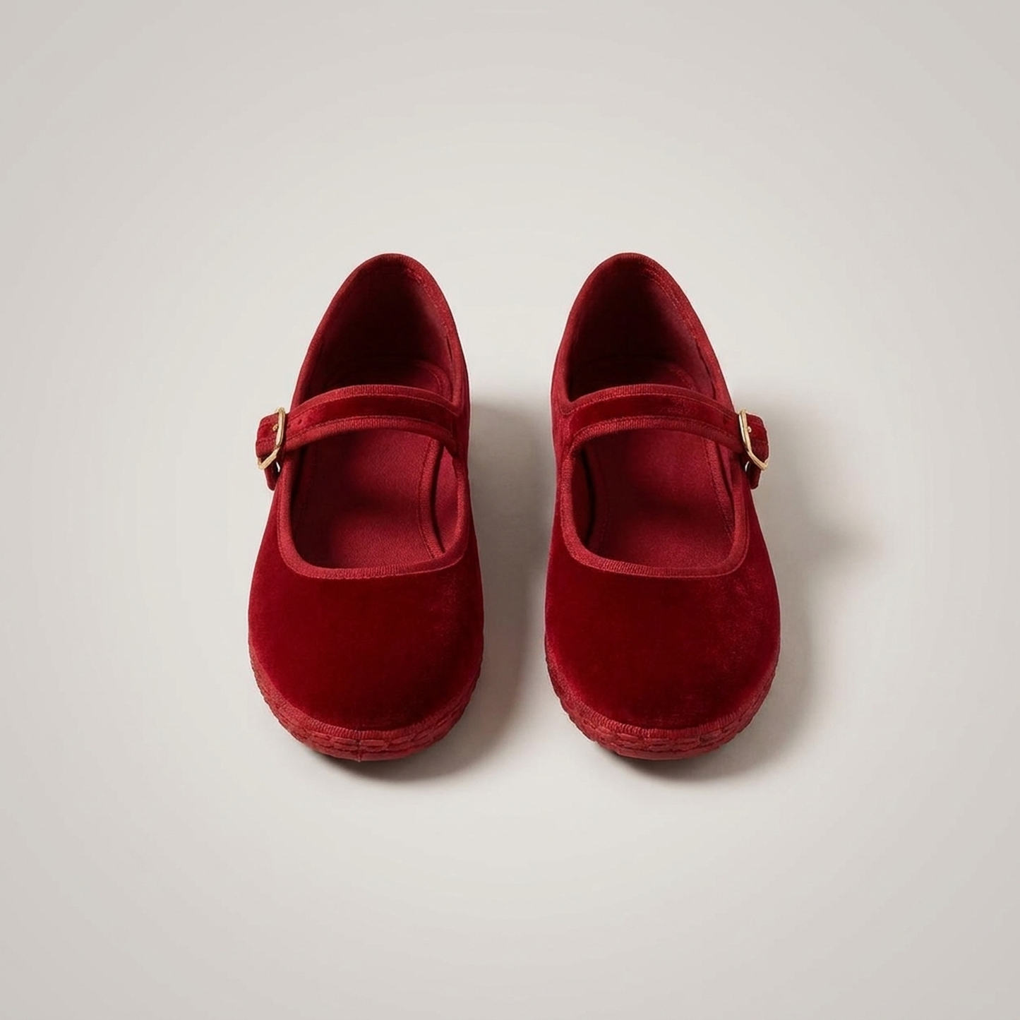 PLUXSTYLE::numise::mary-jane-ballet-flats::pack-red