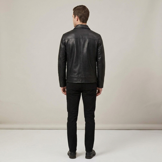 PLUXSTYLE::numise::mens-regular-fit-parka::back