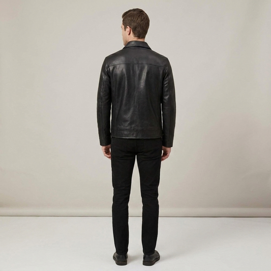 PLUXSTYLE::numise::mens-regular-fit-parka::back