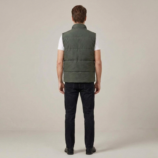 PLUXSTYLE::numise::mens-lightweight-everyday-vest::back