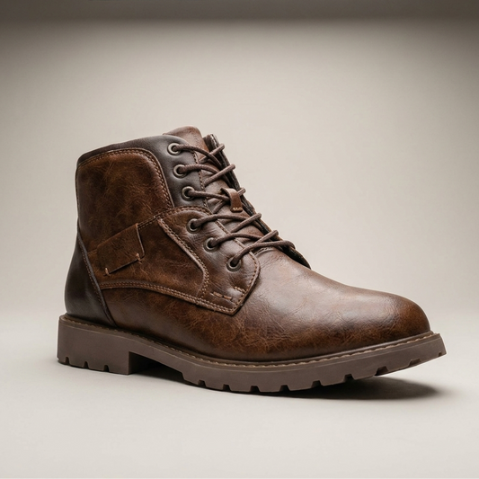 PLUXSTYLE::numise::mens-vintage-everyday-boots-1::closeup-hero