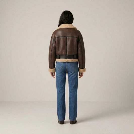 PLUXSTYLE::numise::womens-reversible-bomber-parka::back