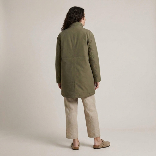 PLUXSTYLE::numise::relaxed-fit-parka-jacket::back