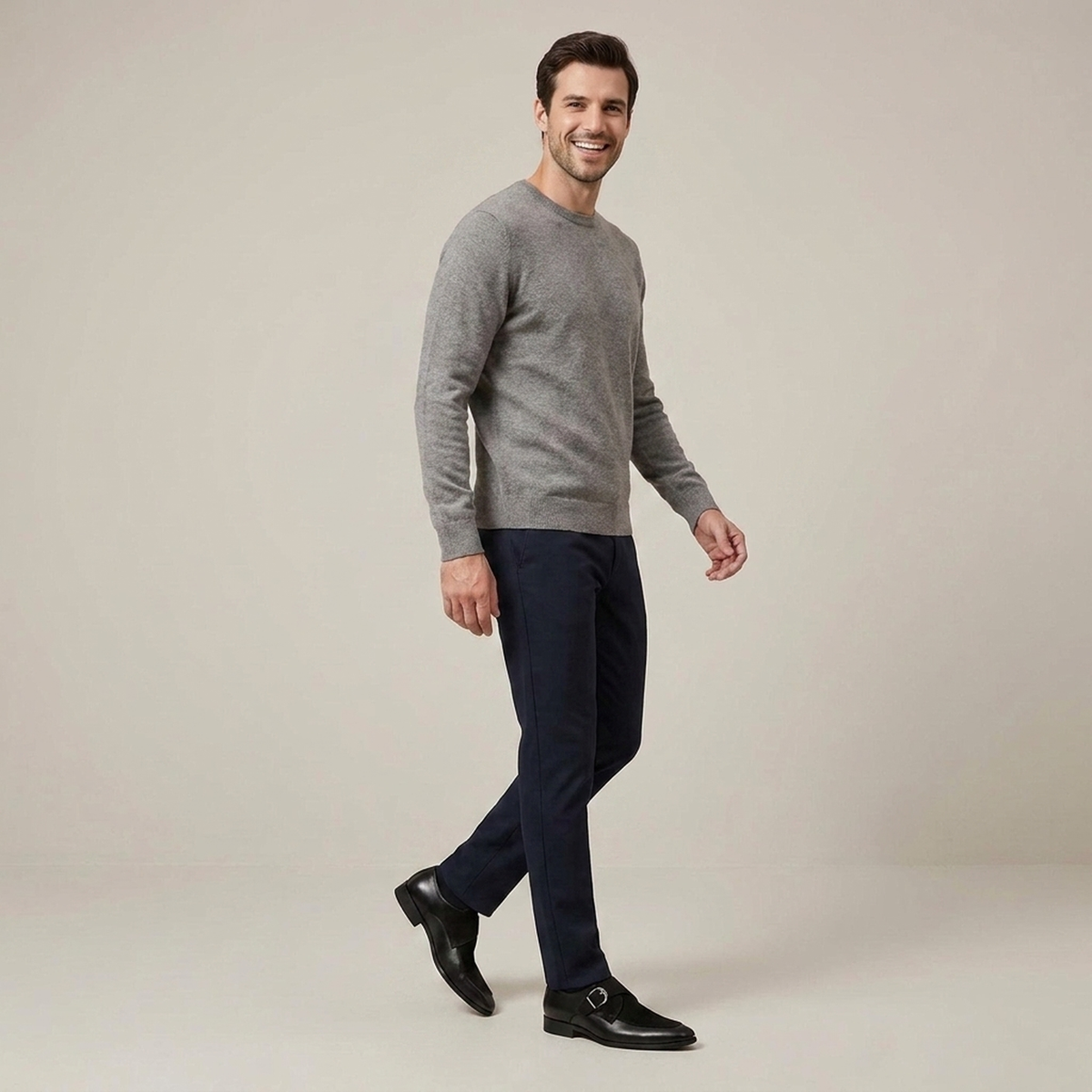 PLUXSTYLE::numise::mens-pointed-toe-monk-strap-dress-shoes::zoom-out