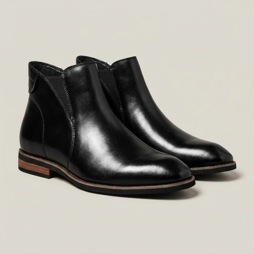 PLUXSTYLE::numise::mens-pointed-toe-chelsea-boots-1::pack-black