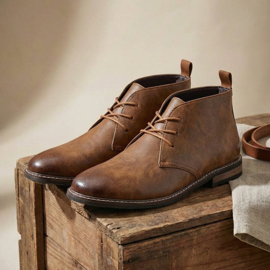 Men's Lace-Up Chukka Boots