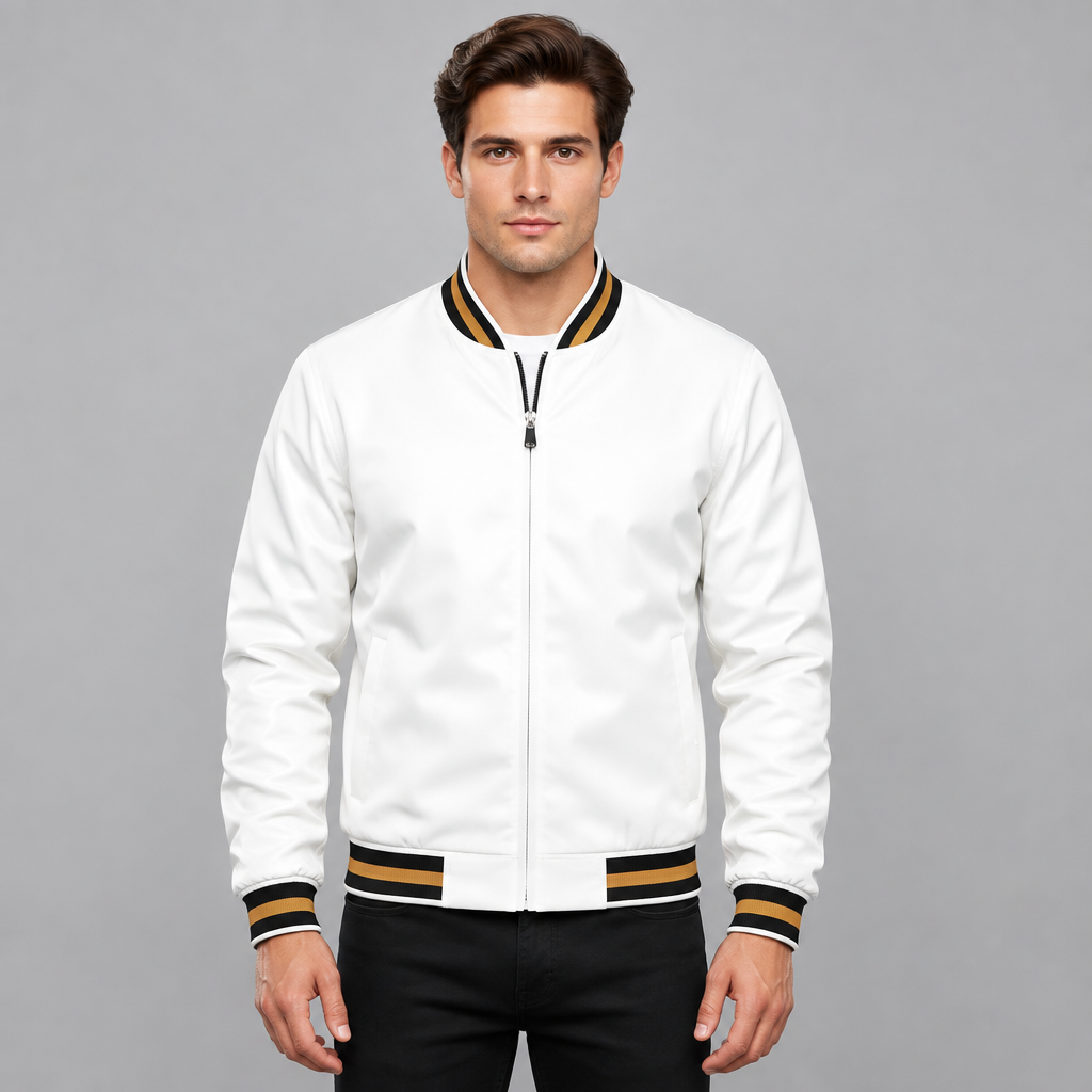 Men's Classic Bomber Jacket