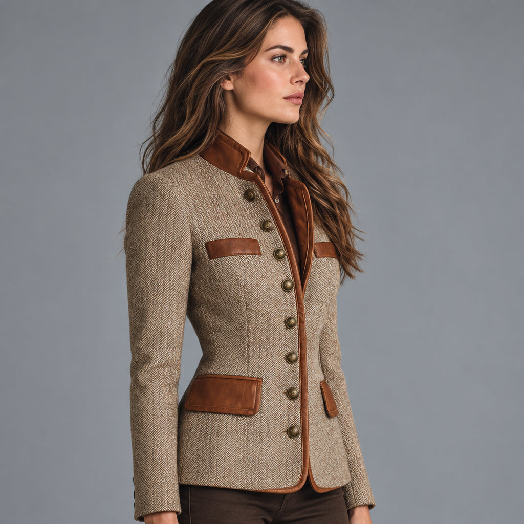 Defined Button-Front Jacket