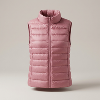 PLUXSTYLE::numise::everyday-sleeveless-parka::pack-pink