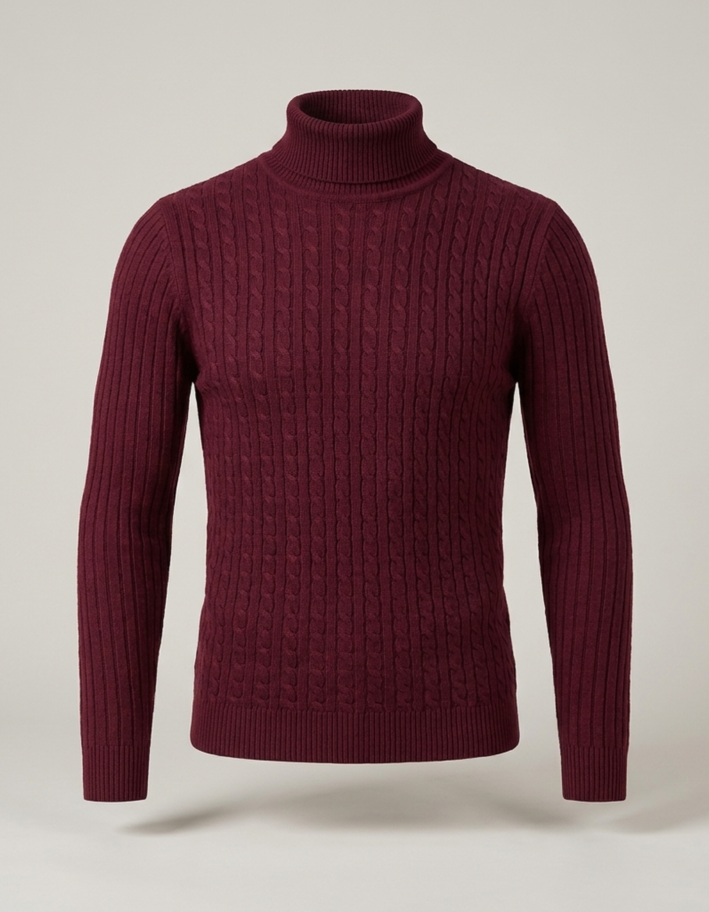 PLUXSTYLE::numise::mens-high-neck-sweater::pack-burgundy