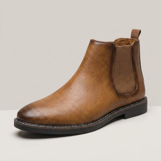 PLUXSTYLE::numise::milo-pull-on-chelsea-boots::closeup-hero