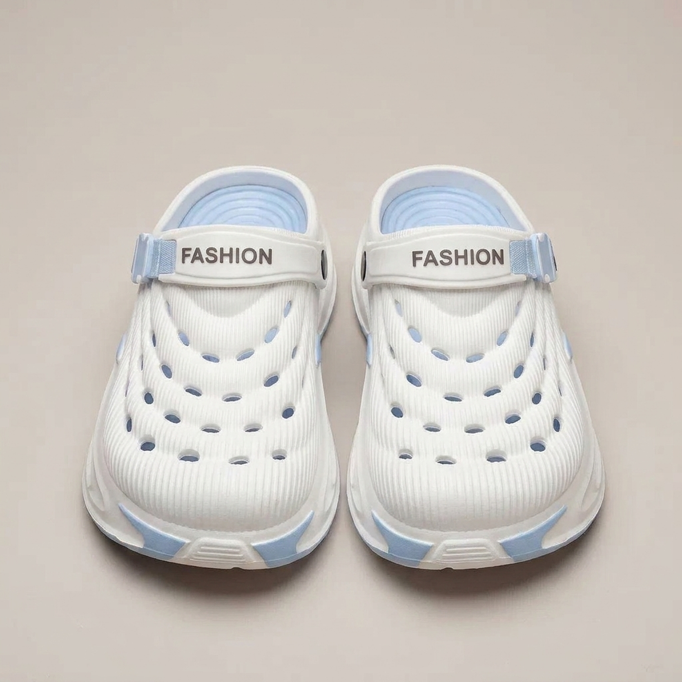PLUXSTYLE::numise::everyday-ventilated-slip-on-shoes::pack-blue-and-white