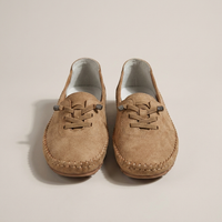 PLUXSTYLE::numise::womens-flexible-walking-loafers::pack-brown
