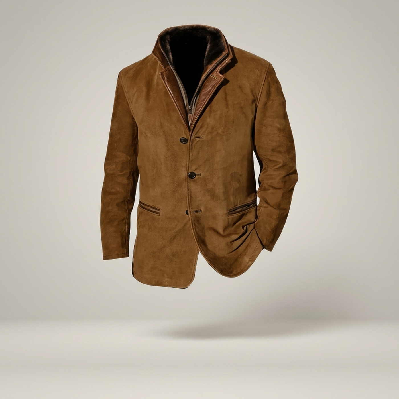 PLUXSTYLE::numise::mens-all-season-jacket::pack-brown